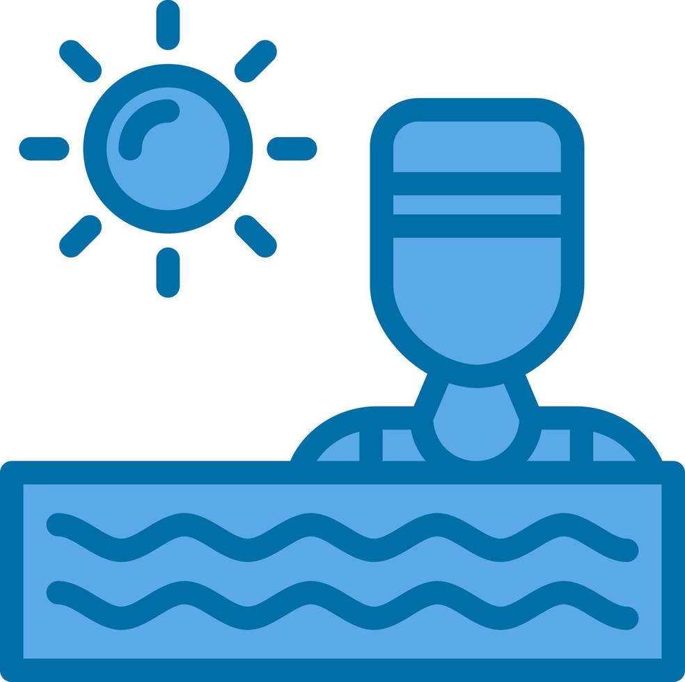 Swimming Vector Icon Design