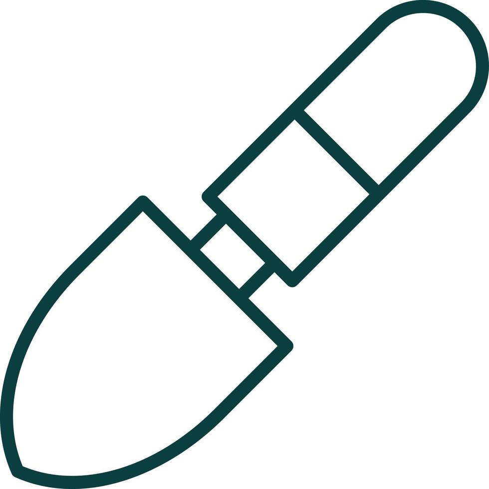 Trowel Vector Icon Design