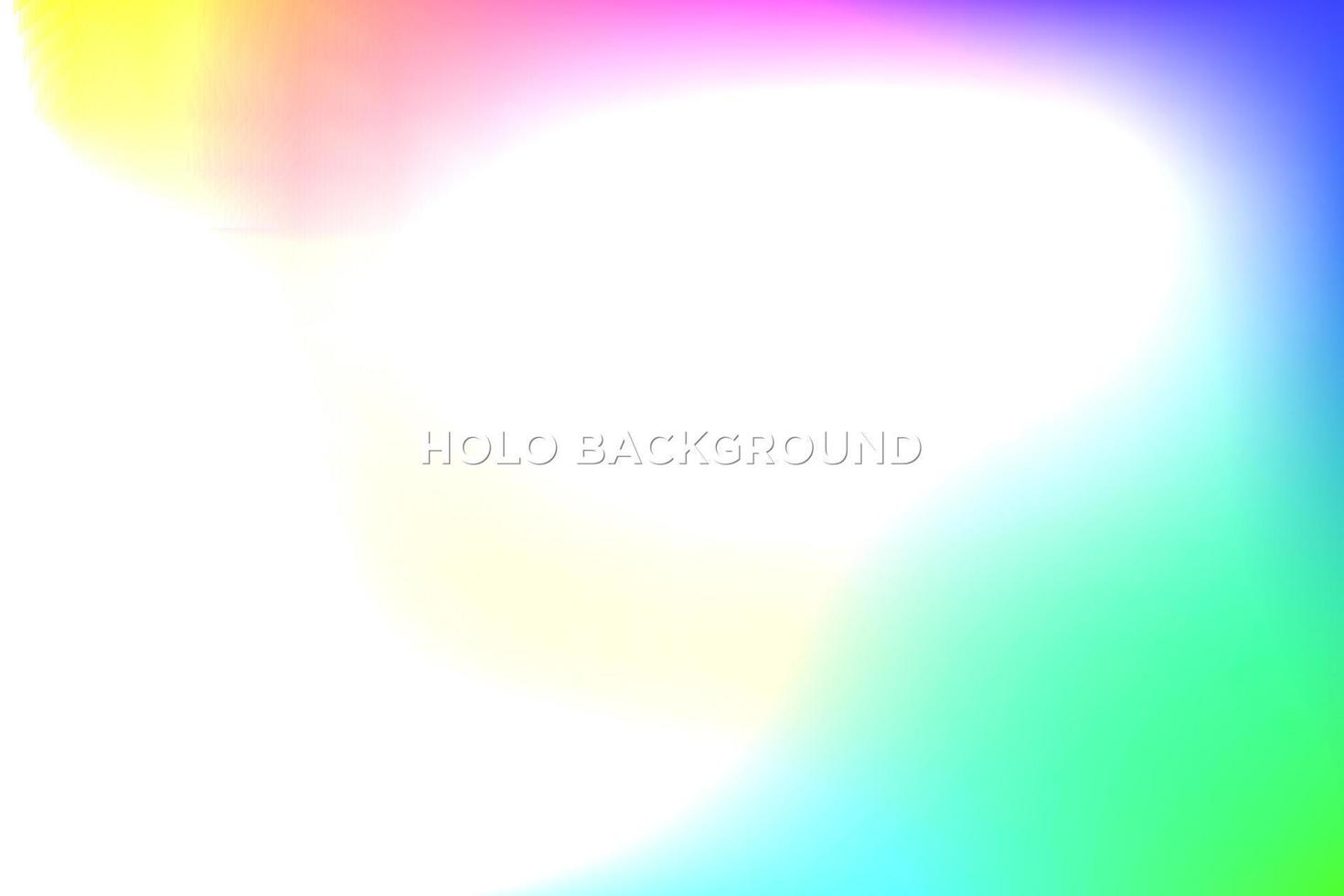 shining bright holographic background vector