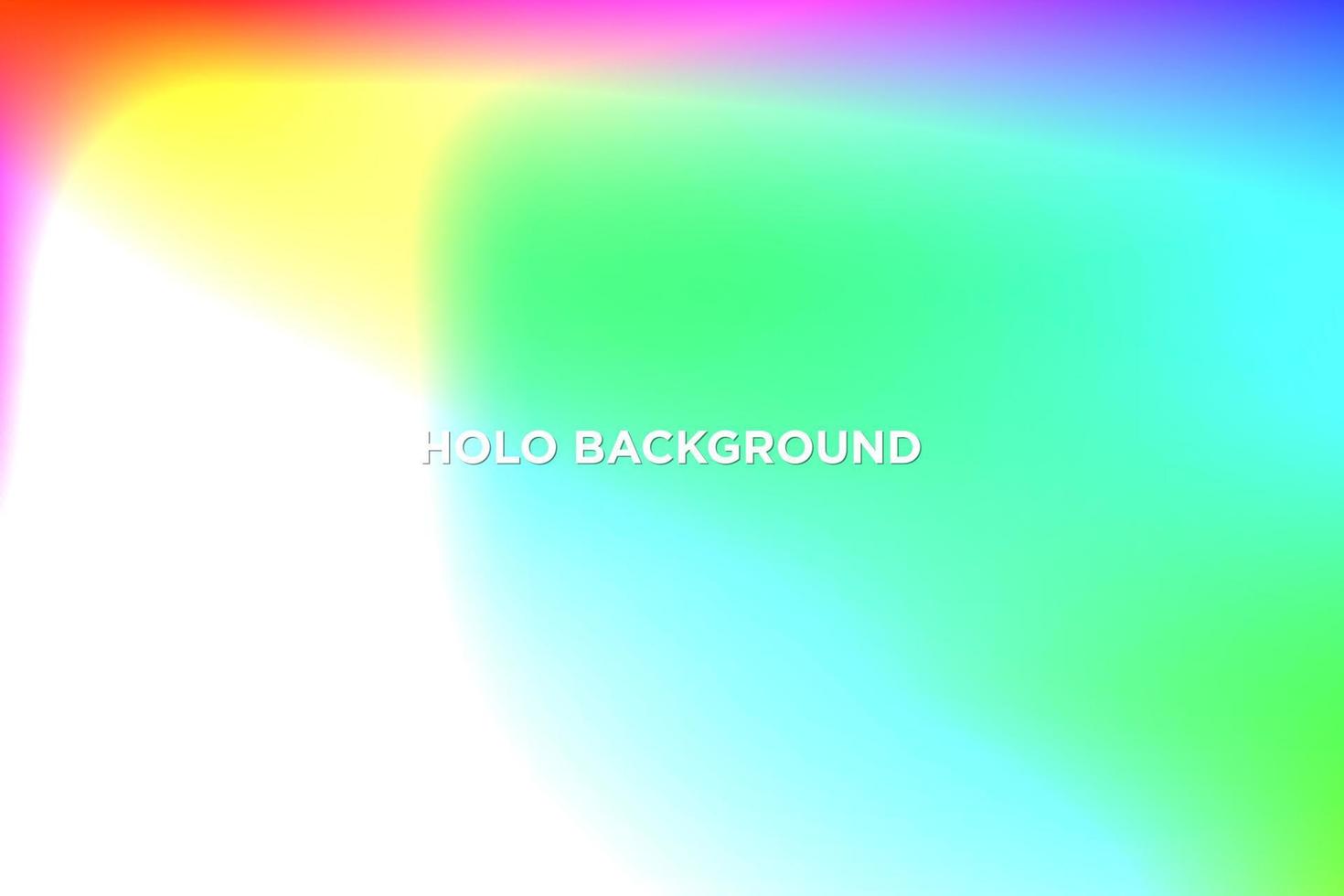 shining bright holographic background vector