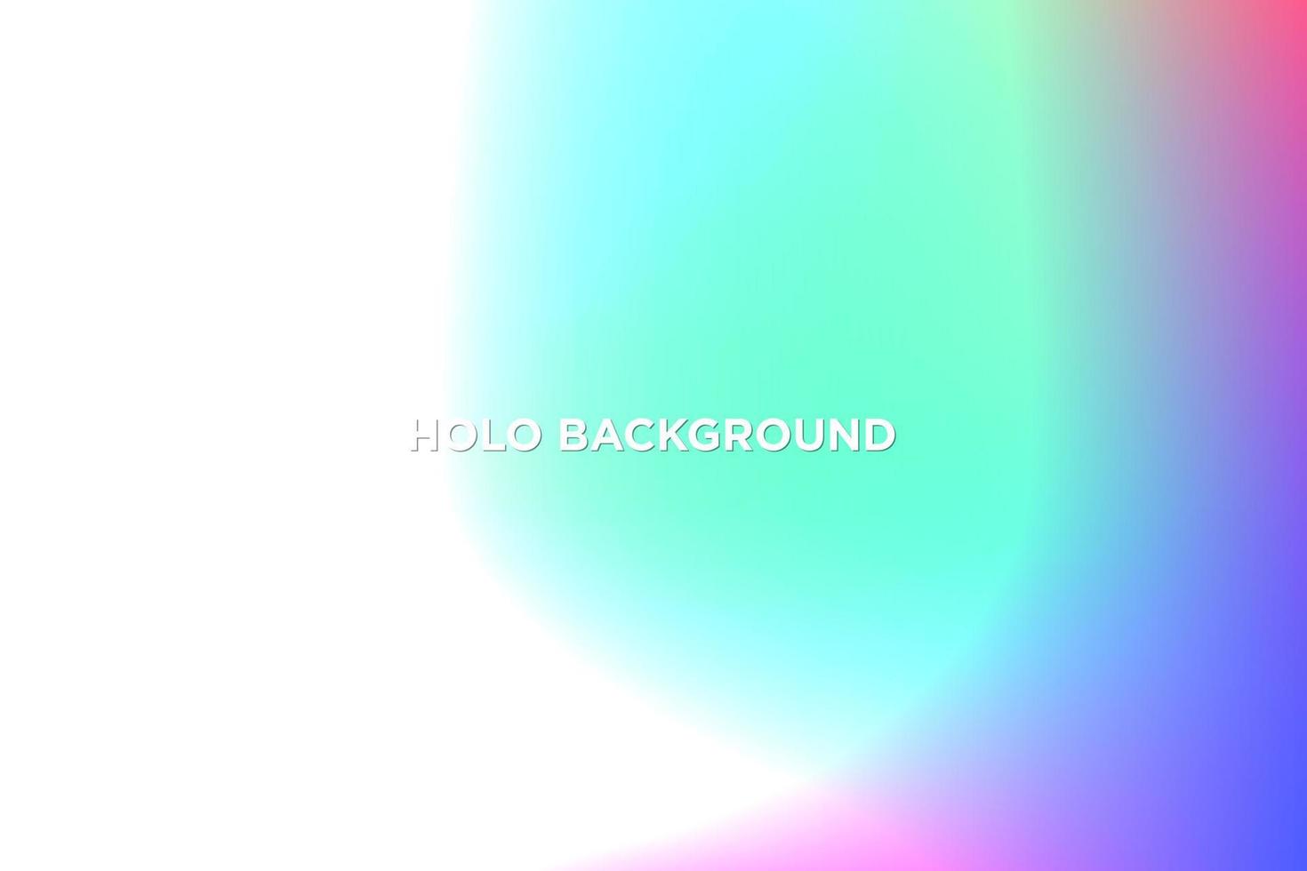 shining bright holographic background vector