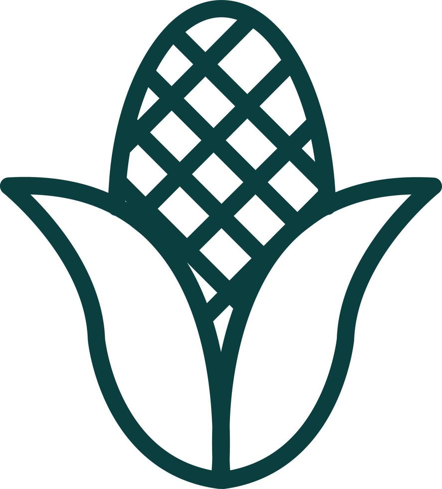 Corn Vector Icon Design