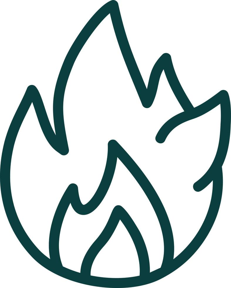 Fire Vector Icon Design