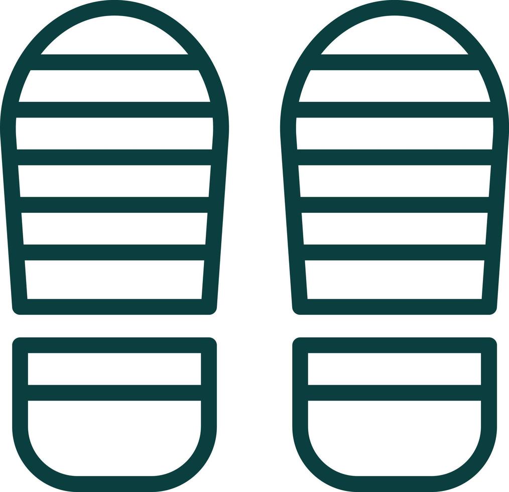 Footsteps Vector Icon Design