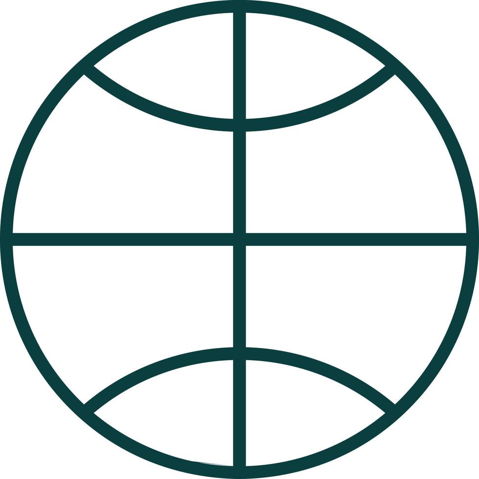 Basketball Vector Icon Design
