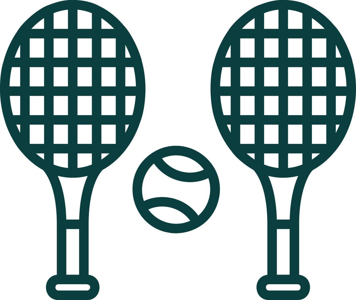 Tennis Vector Icon Design