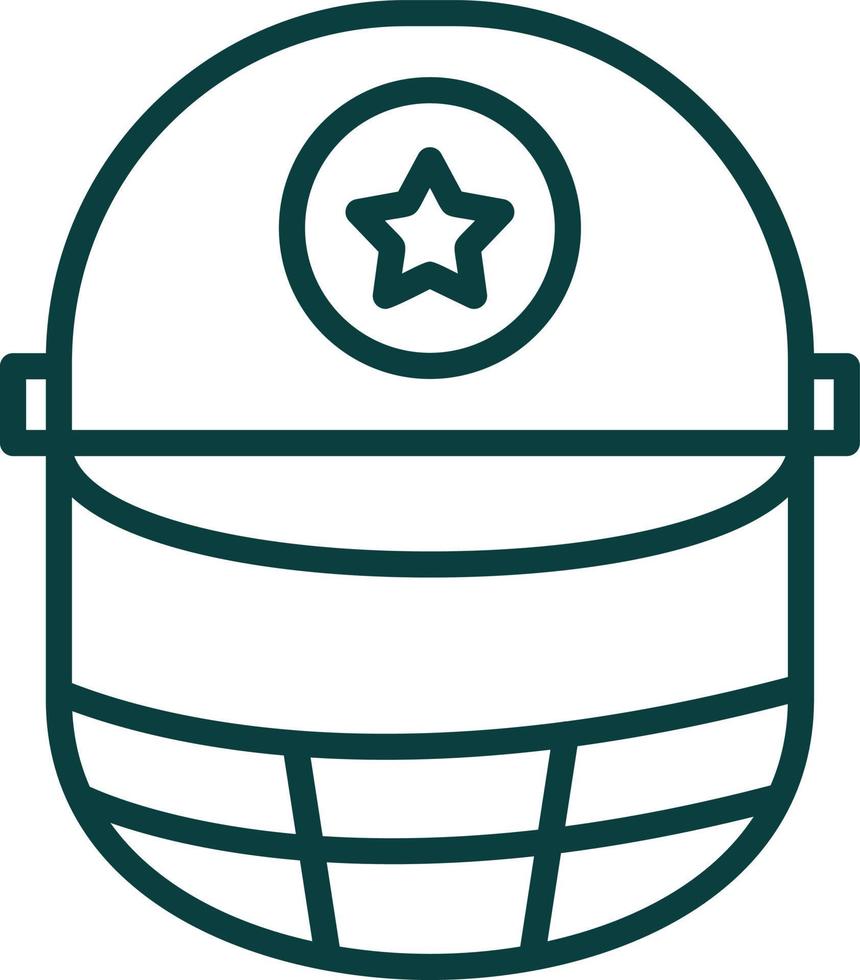 diseño de icono de vector de casco