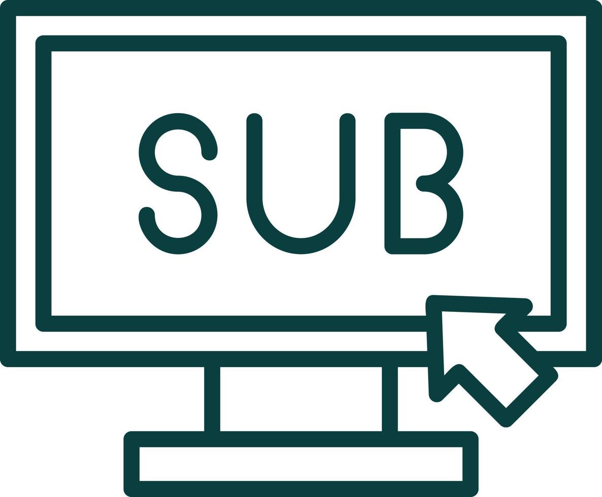 Subscribe Vector Icon Design
