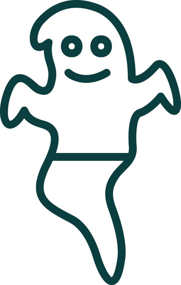 diseño de icono de vector fantasma