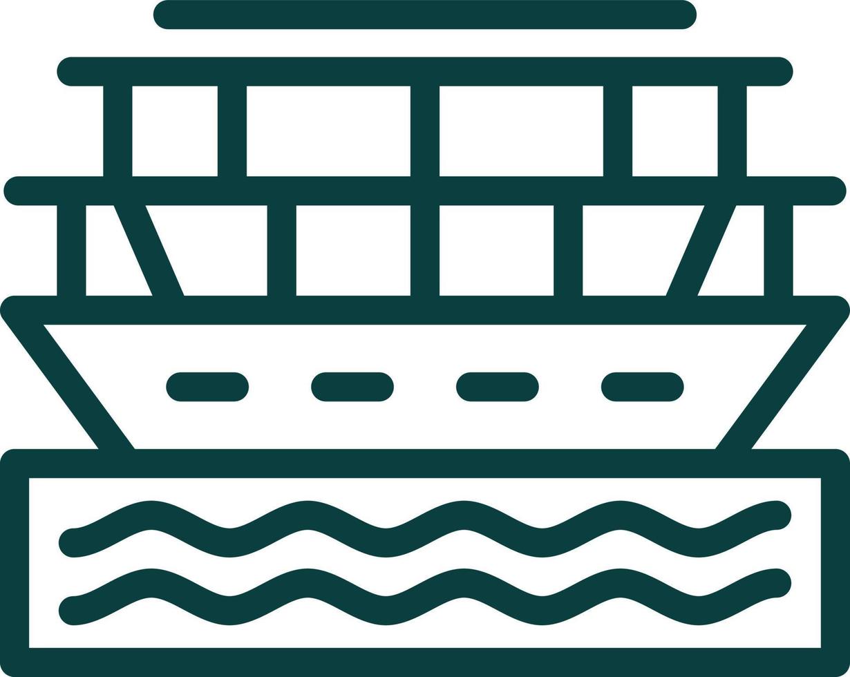 Hydrofoil Vector Icon Design