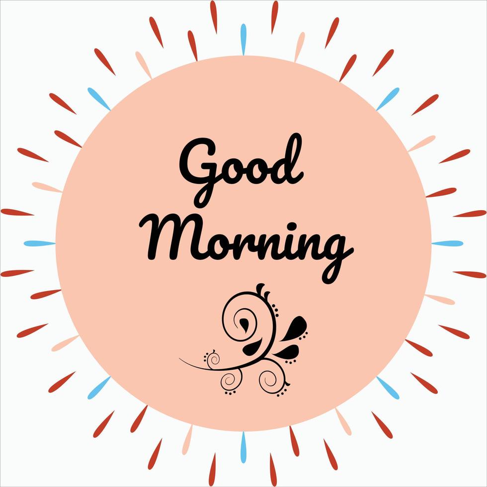 Good morning template 16900802 Vector Art at Vecteezy Good morning template 16900802 Vector Art at Vecteezy