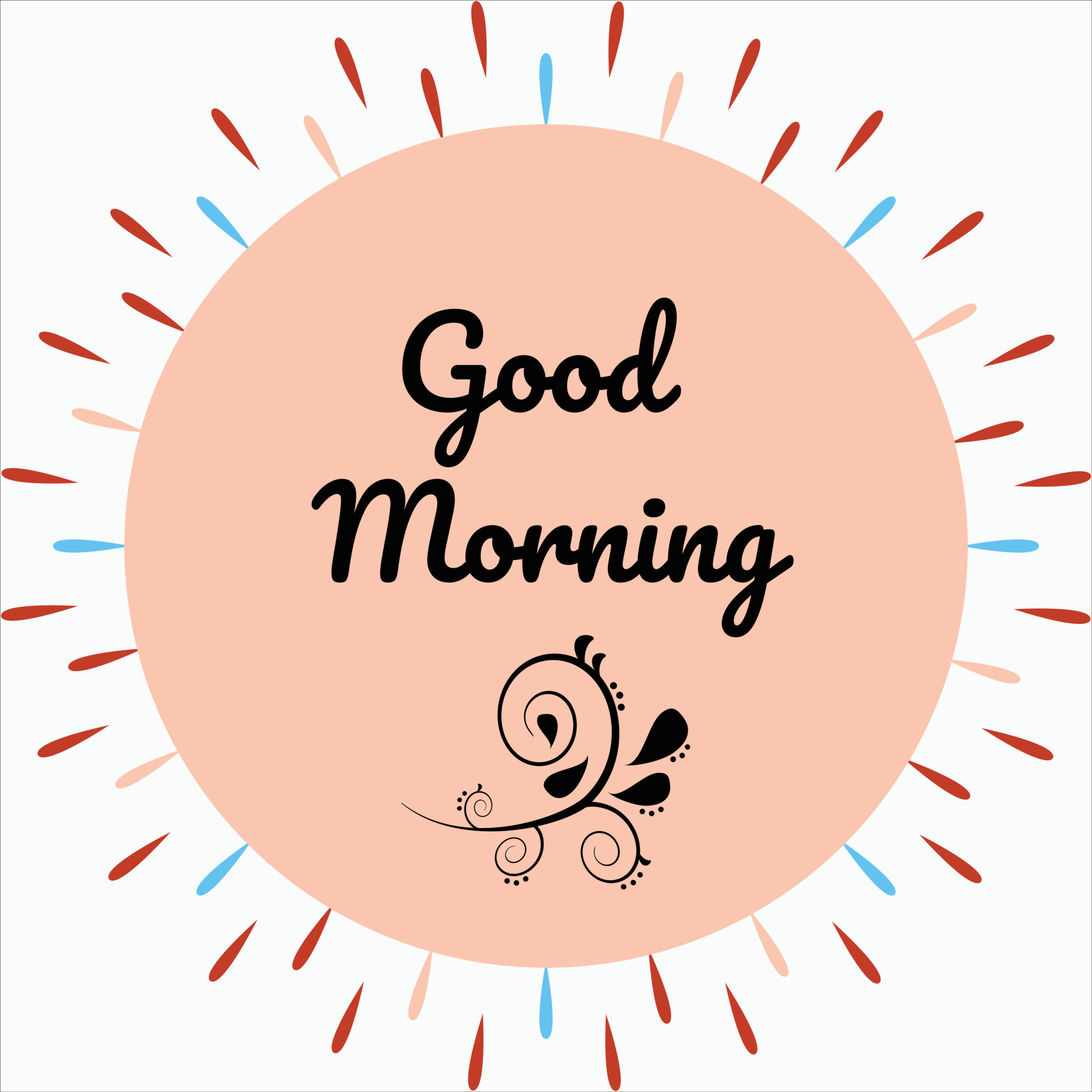 Good morning template 16900802 Vector Art at Vecteezy