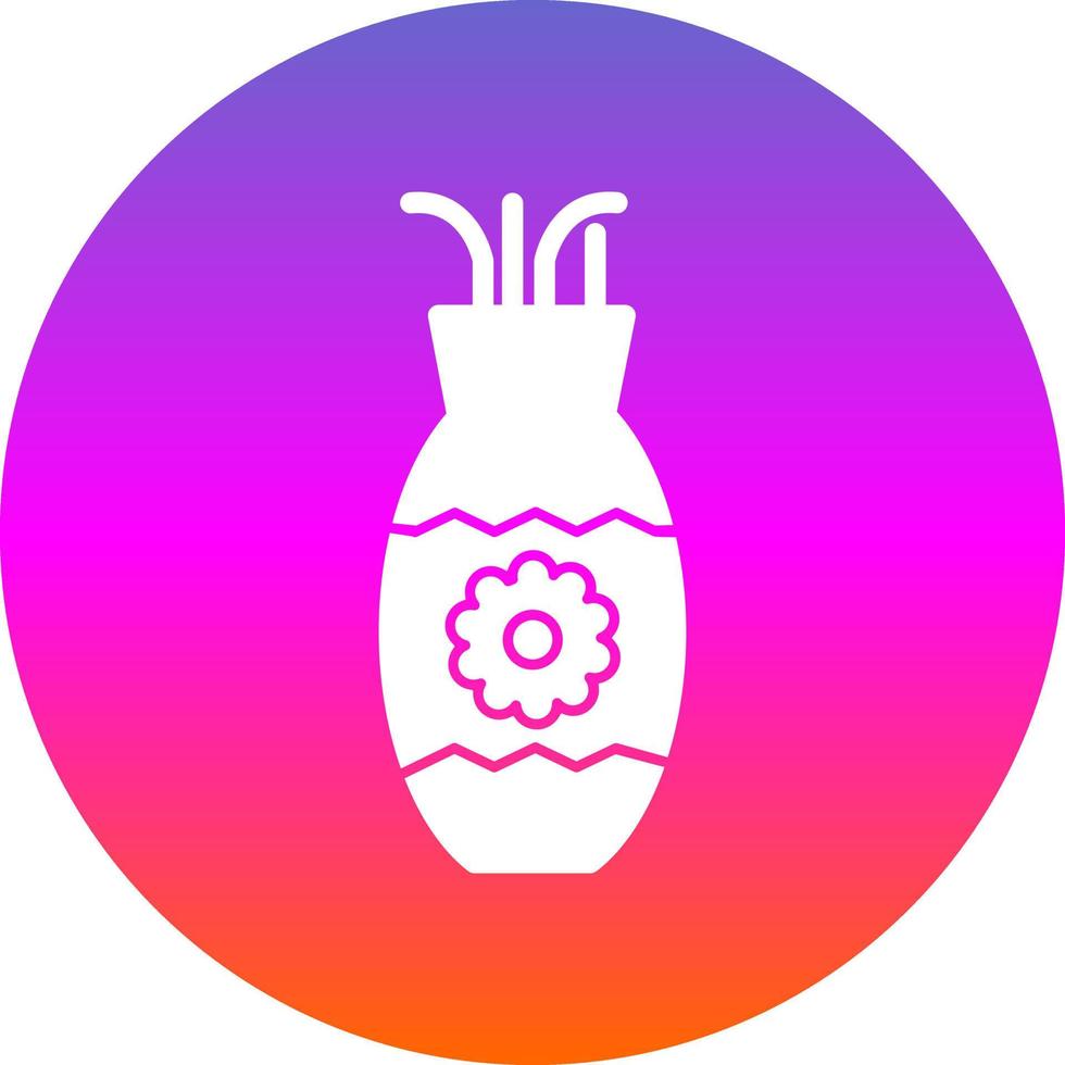 Vase Vector Icon Design