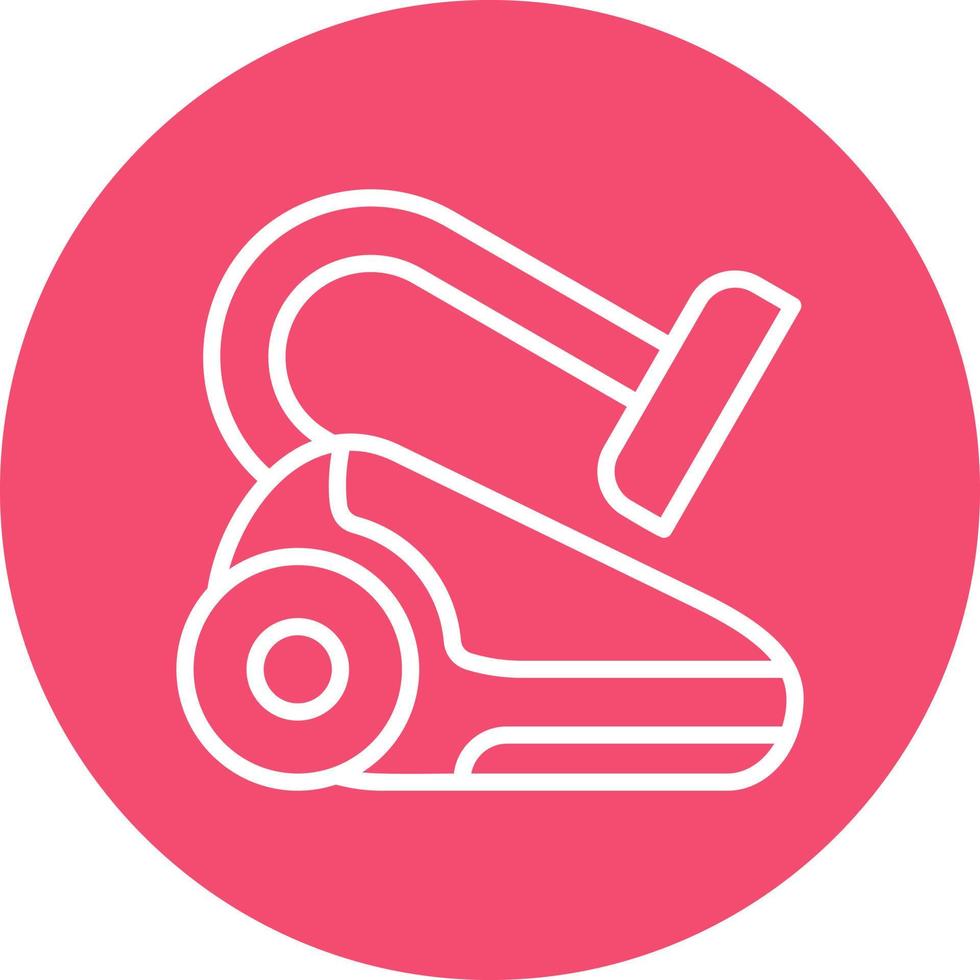 Vacuum Cleaner Vector Icon Design