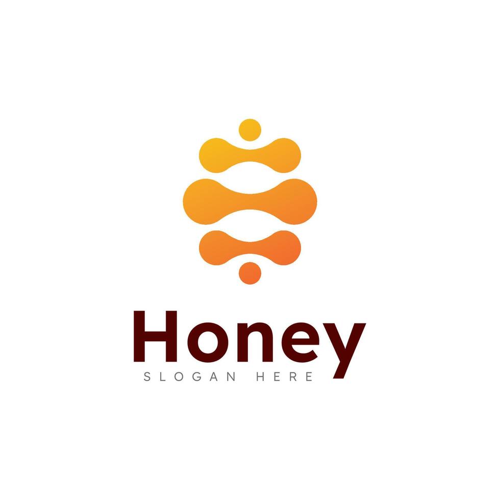 Honeycomb logo and symbol vector design