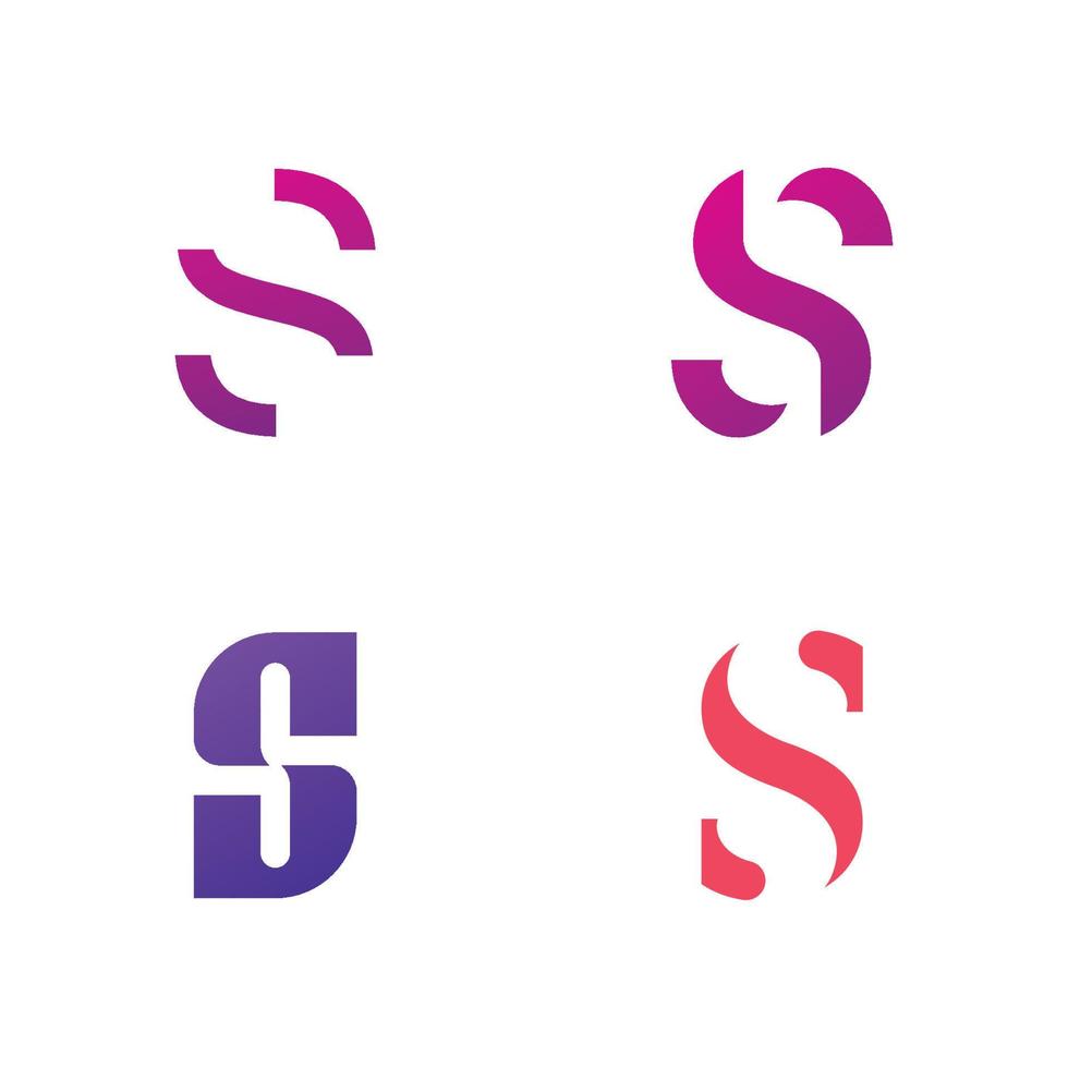 Letter S logo vector template. Creative S Letter initial logo design