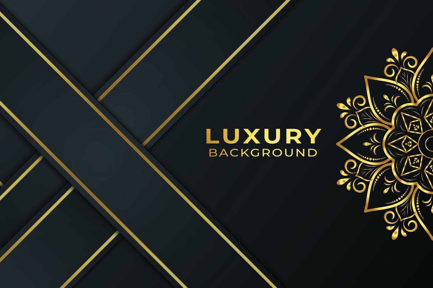 mandala luxury background vector