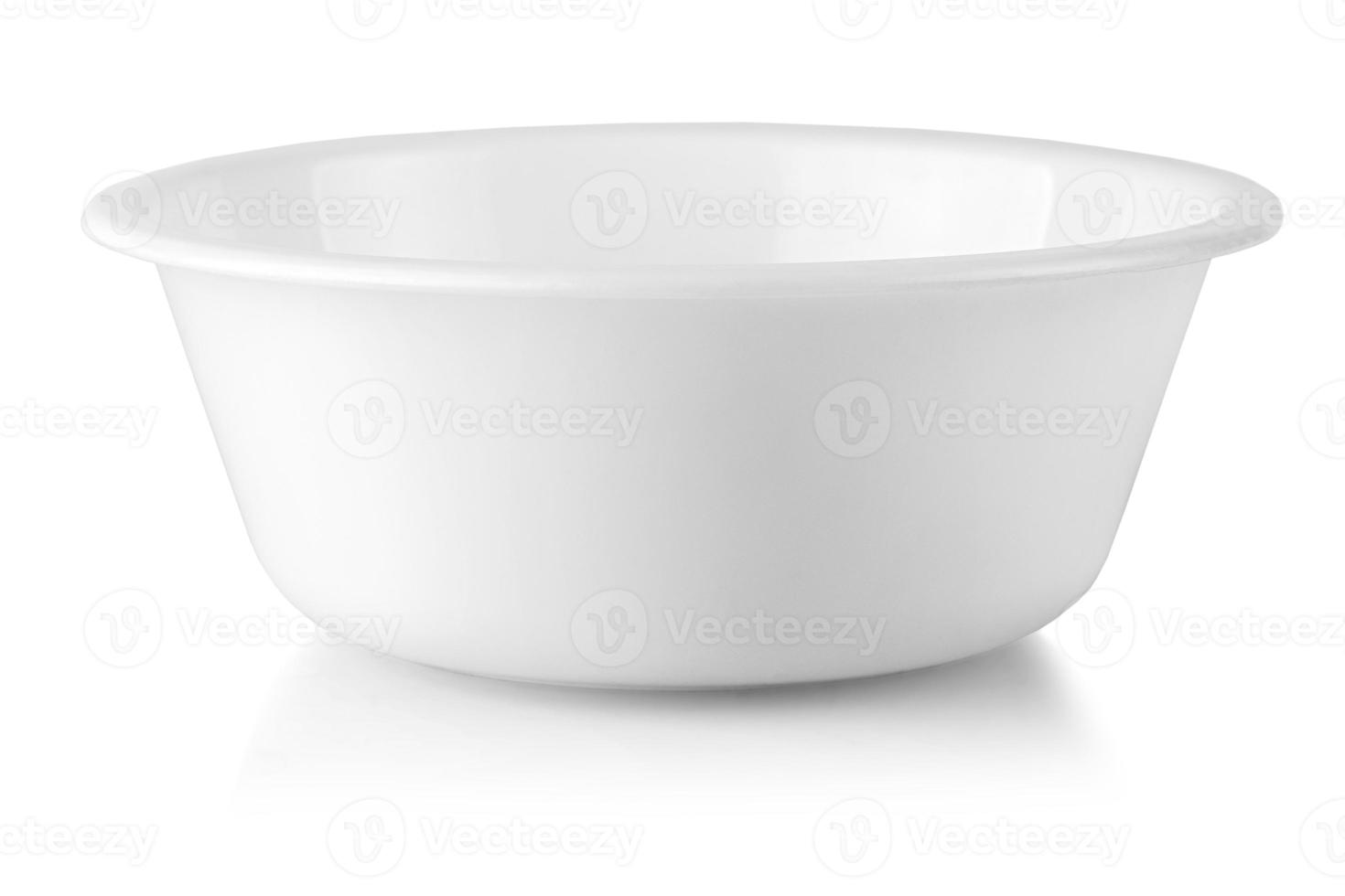white plate isolated on white background. photo