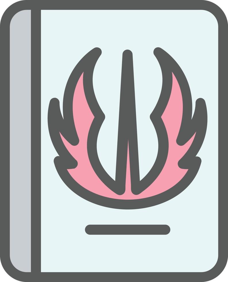 Journal Whills Vector Icon Design