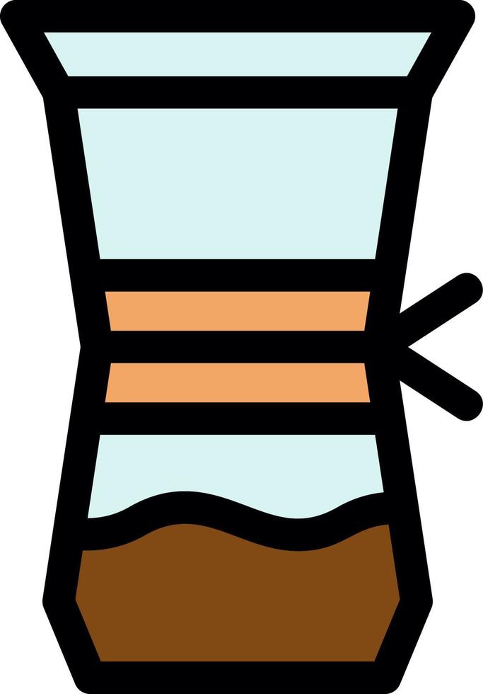 diseño de icono de vector de chemex