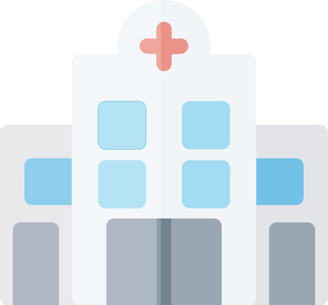 diseño de icono de vector de hospital