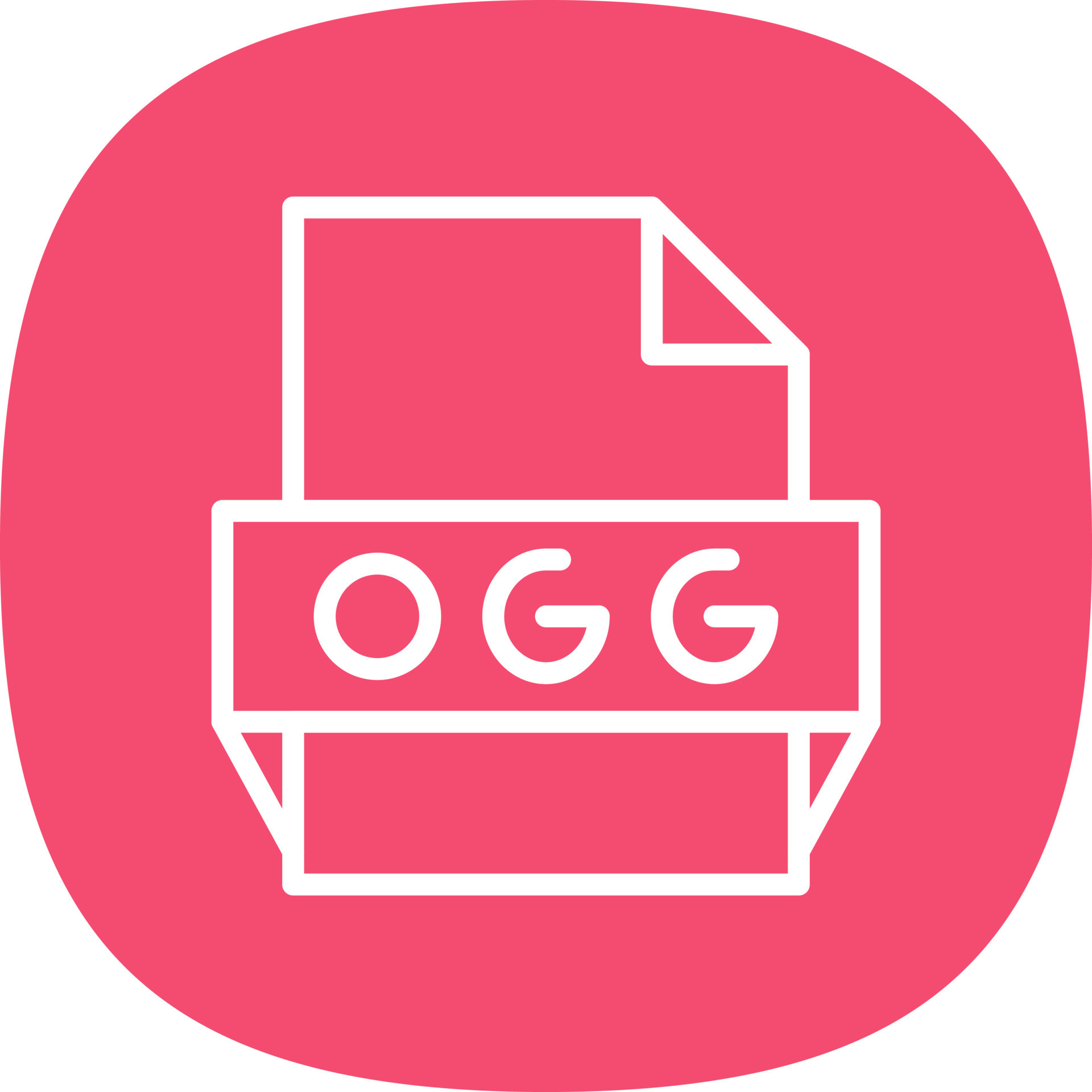 Ogg File Format Icon 16902904 Vector Art at Vecteezy