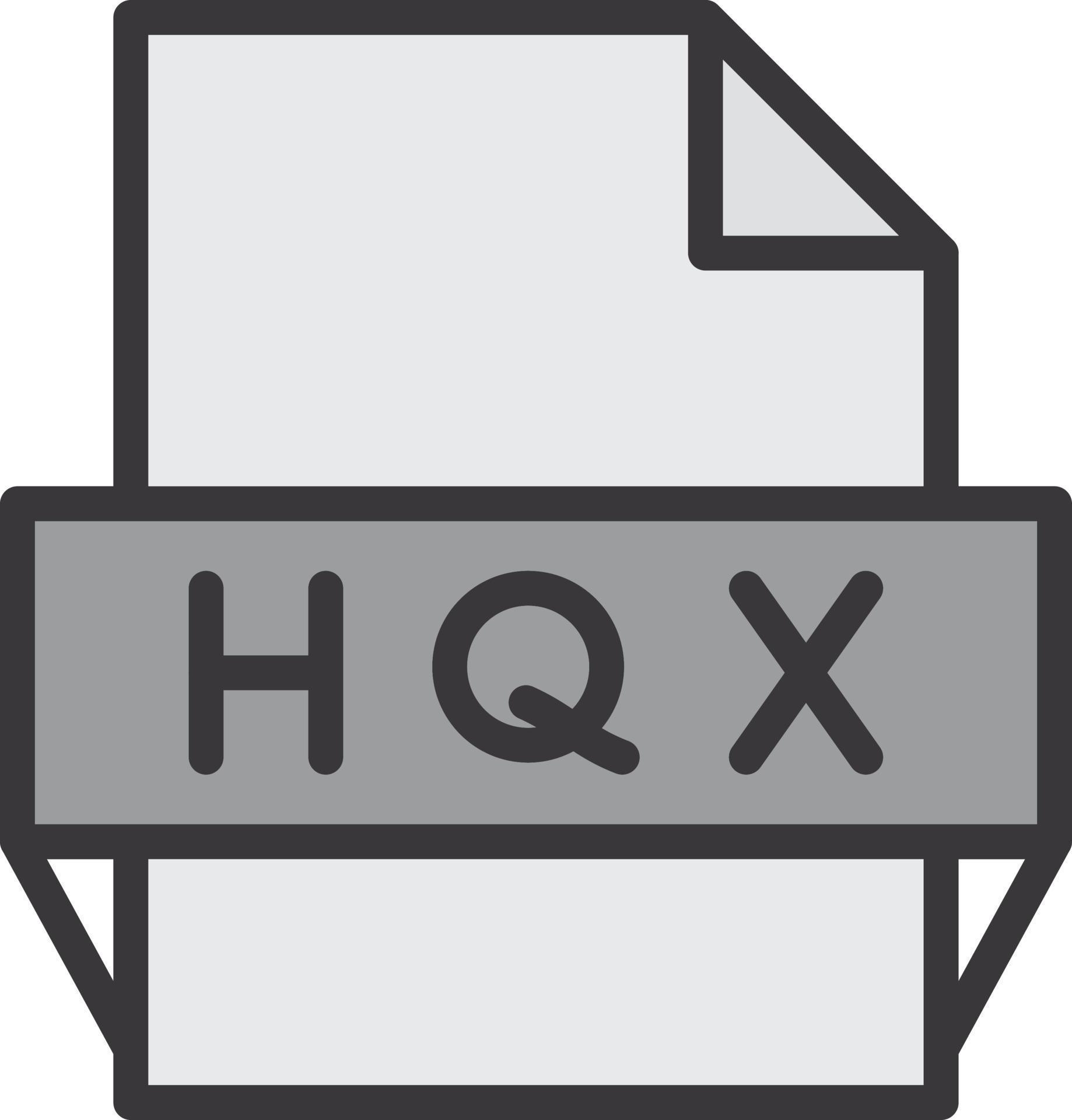 Hqx File Format Icon 16903138 Vector Art at Vecteezy