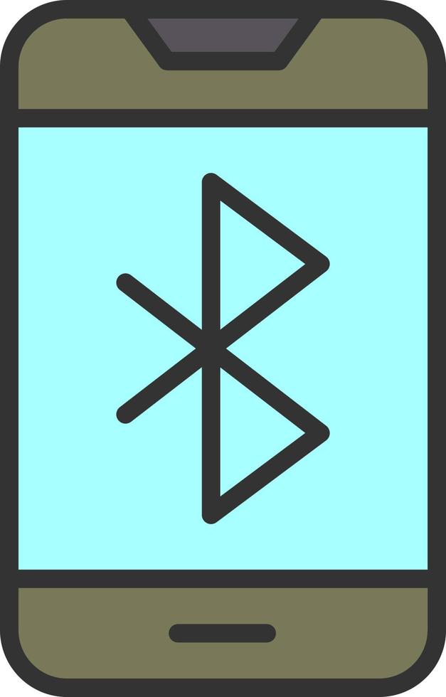 Bluetooth Vector Icon Design