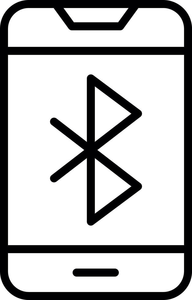 Bluetooth Vector Icon Design