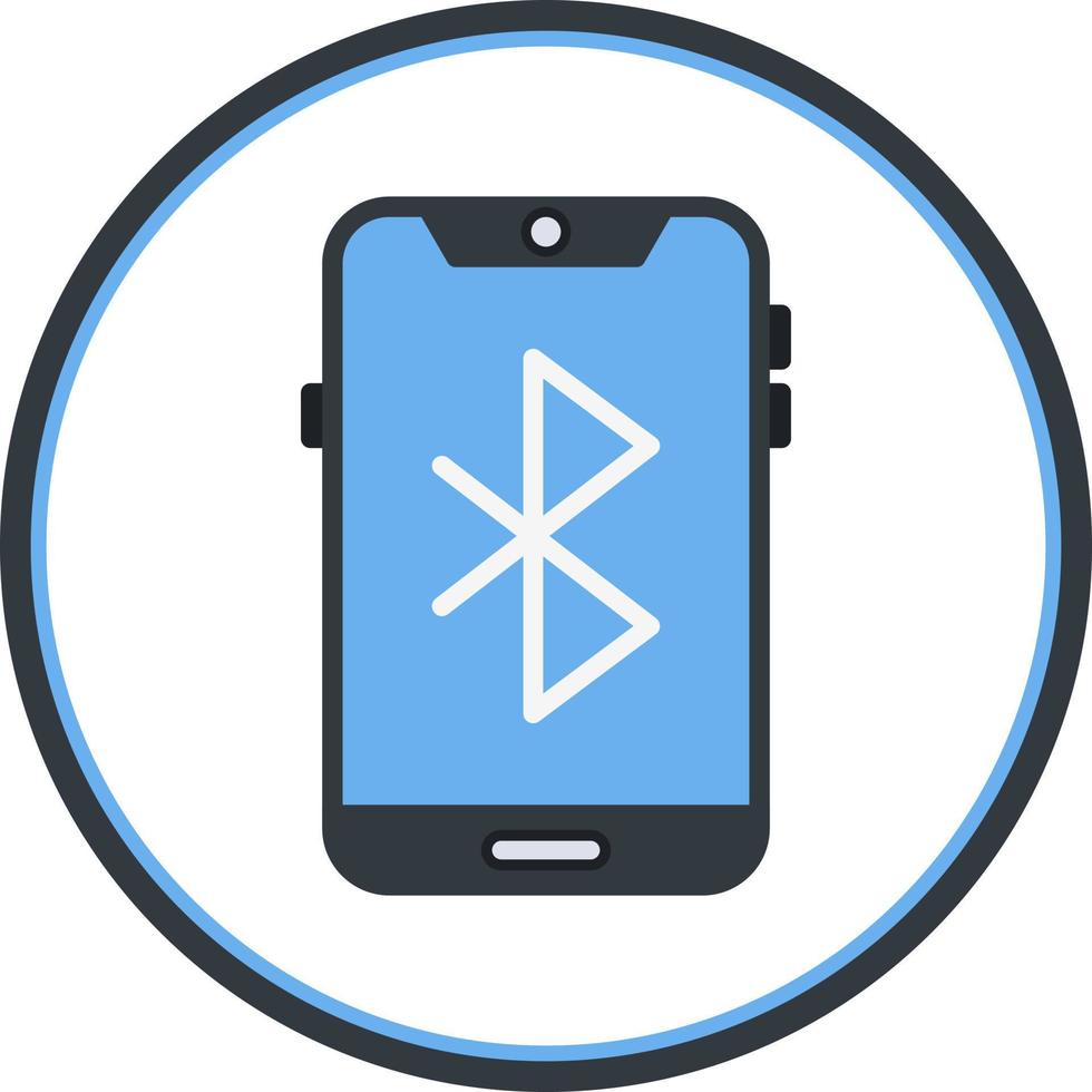 Bluetooth Vector Icon Design