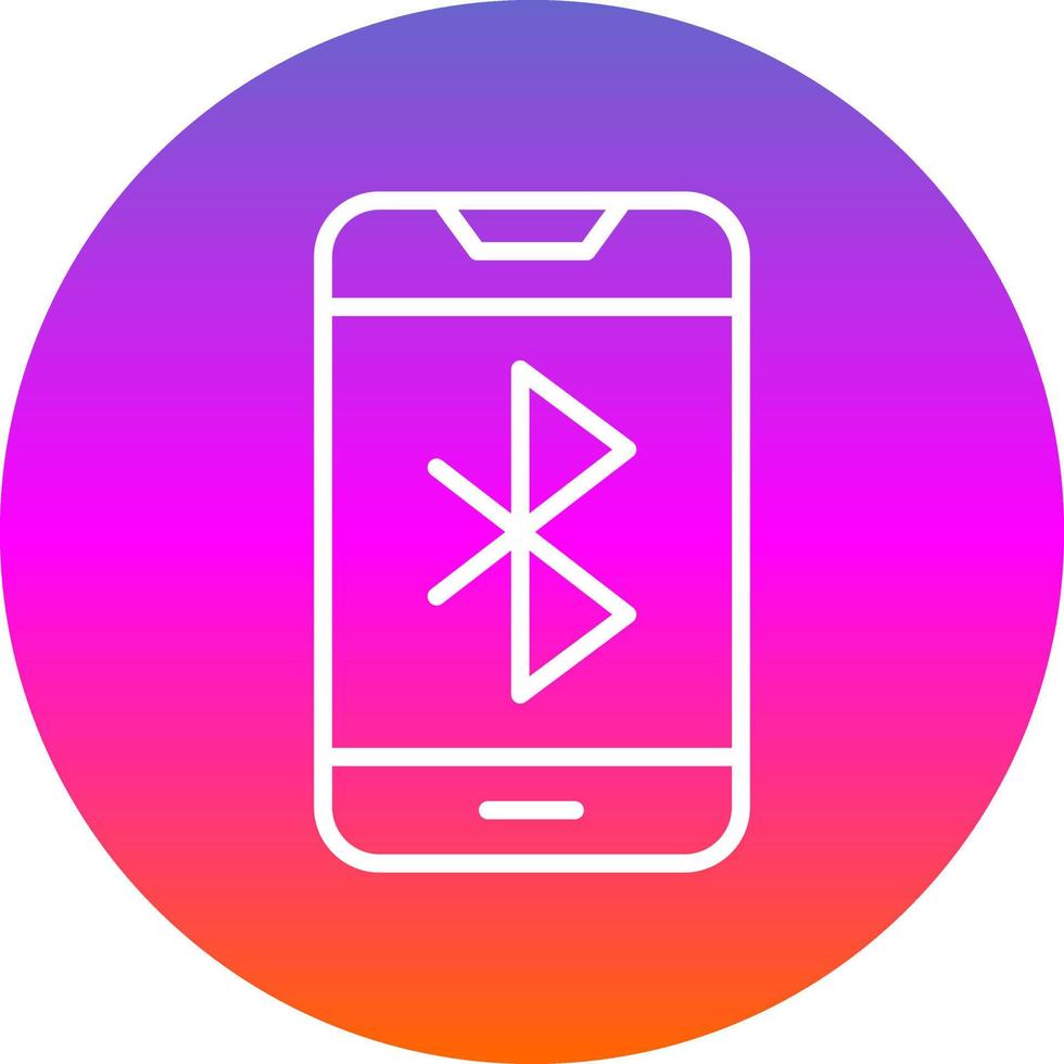 Bluetooth Vector Icon Design