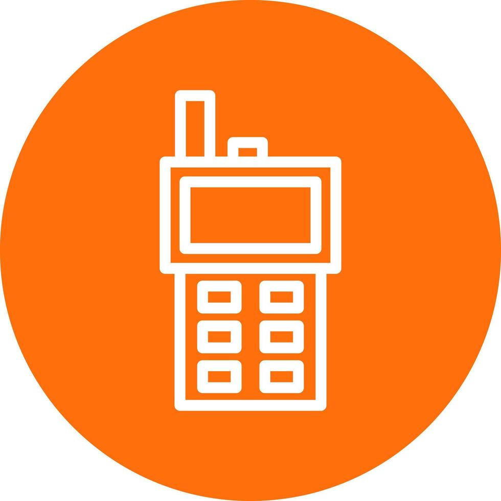 Walkie Talkie Vector Icon Design