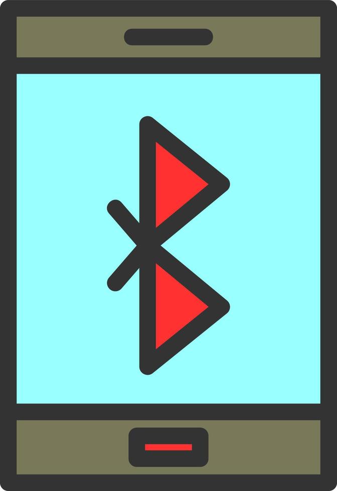 Bluetooth Vector Icon Design