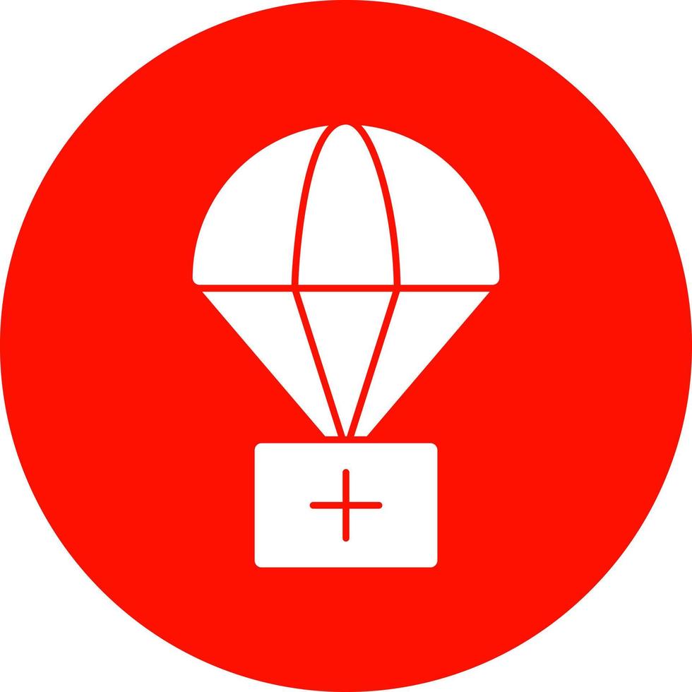 Airdrop Vector Icon Design