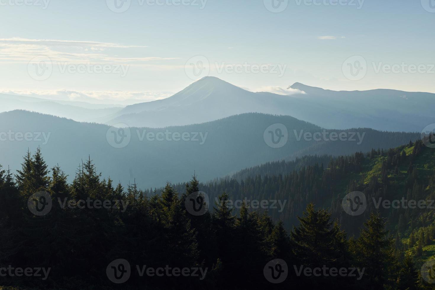 Beautiful mountain view photo