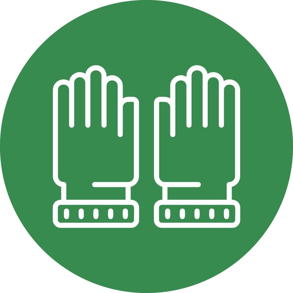 Gloves Vector Icon Design