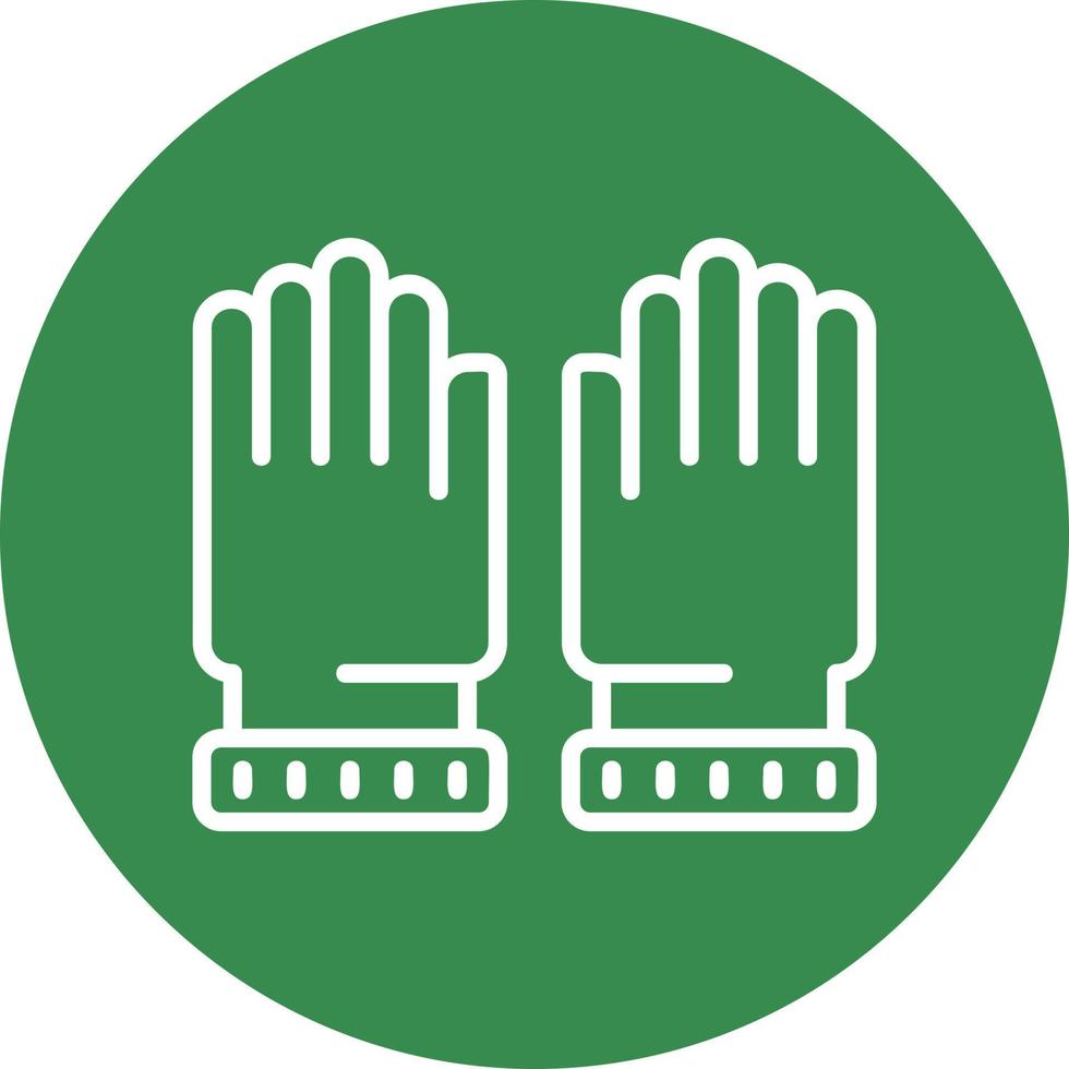 Gloves Vector Icon Design