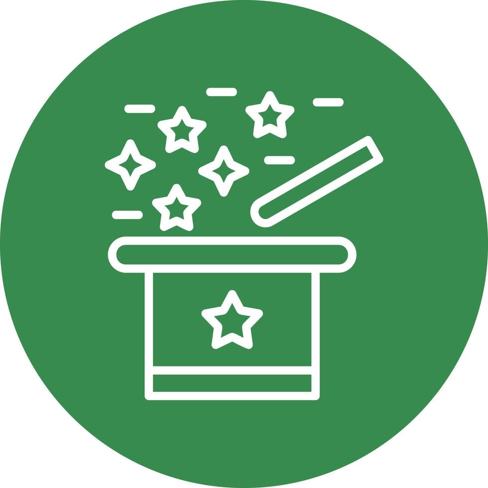 Magic Trick Vector Icon Design