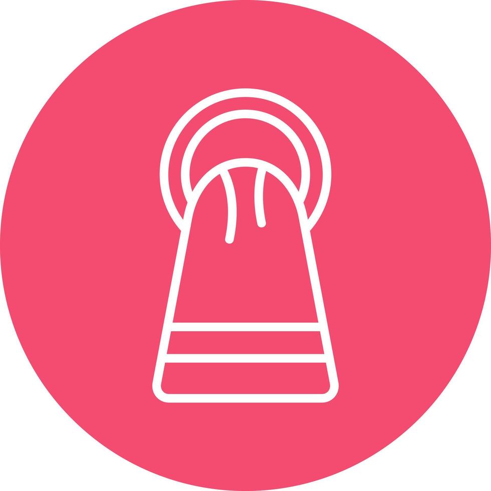 Towel Rack Vector Icon Design