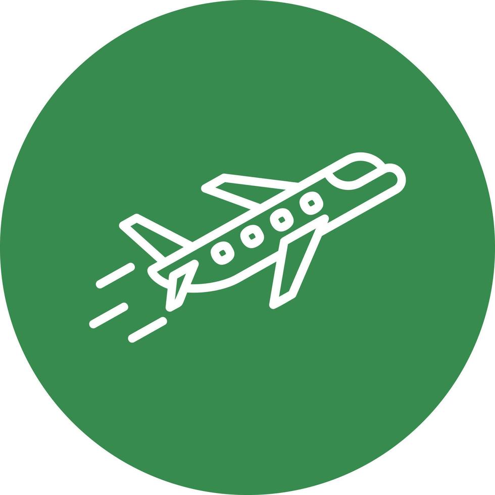 Airplane Vector Icon Design