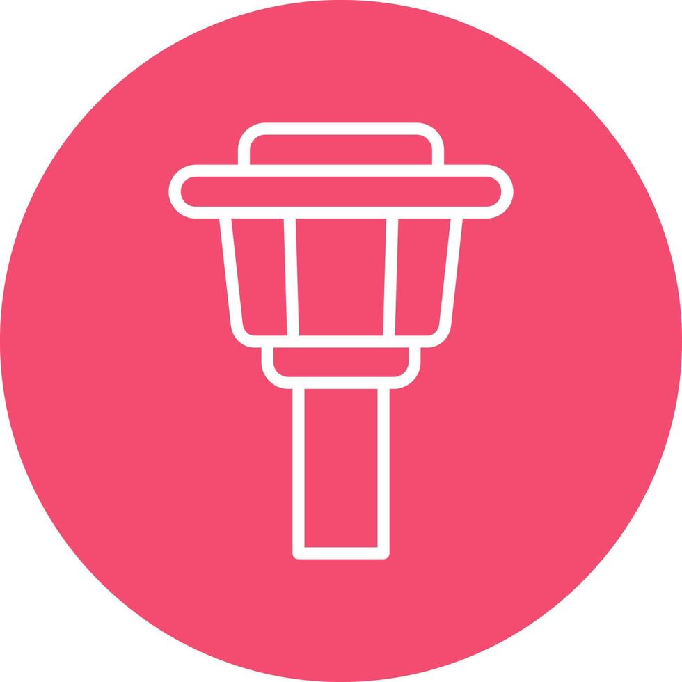 Control Tower Vector Icon Design