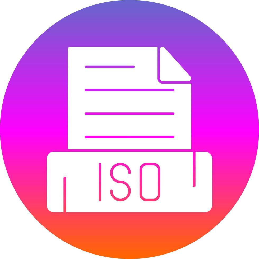 ISO Vector Icon Design