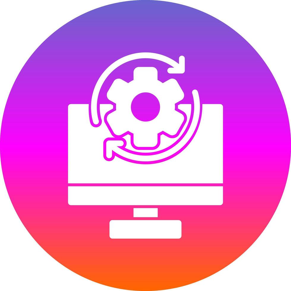 Operational SYstem Vector Icon Design