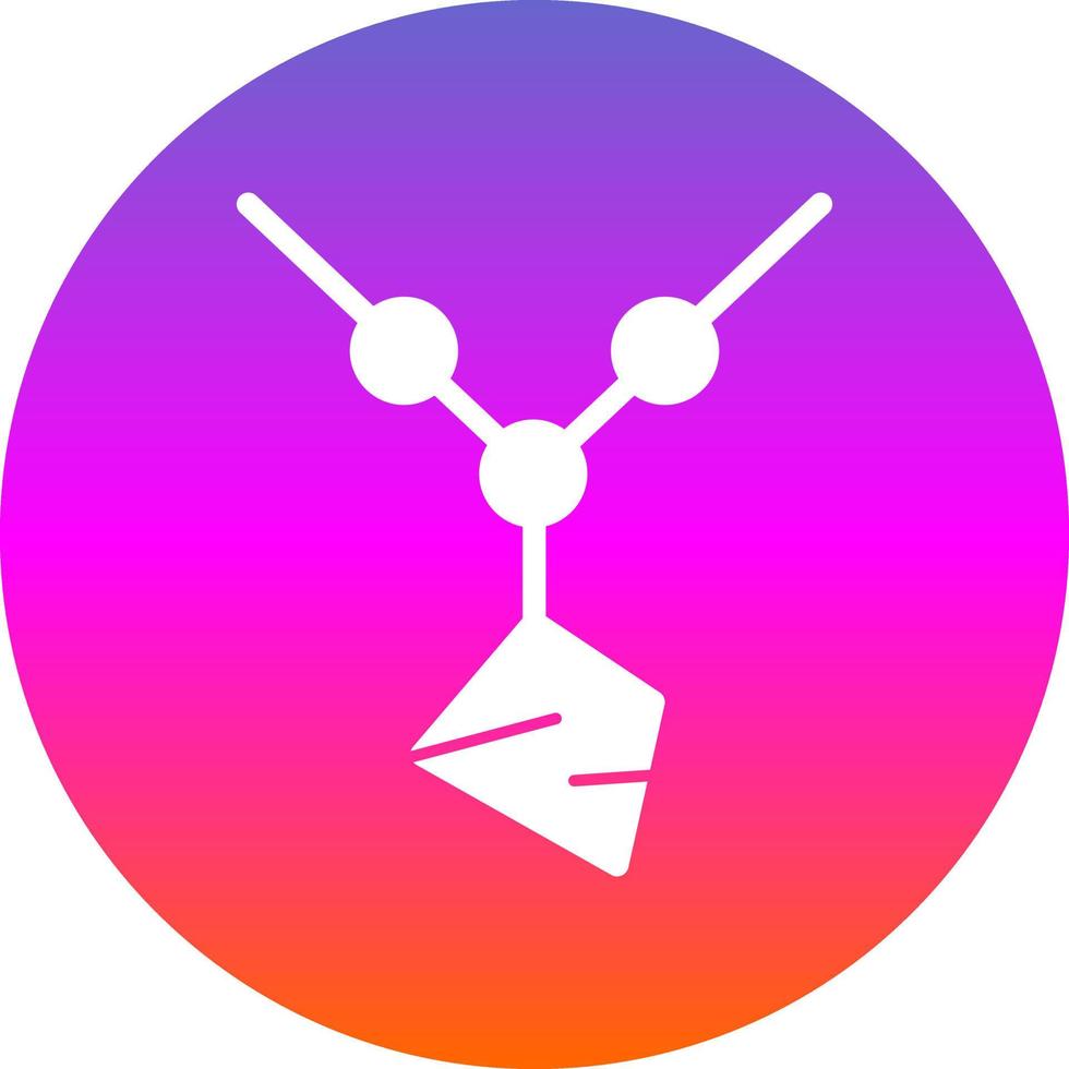 Amulet Vector Icon Design