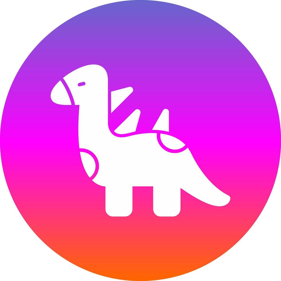 Dinosaur Vector Icon Design