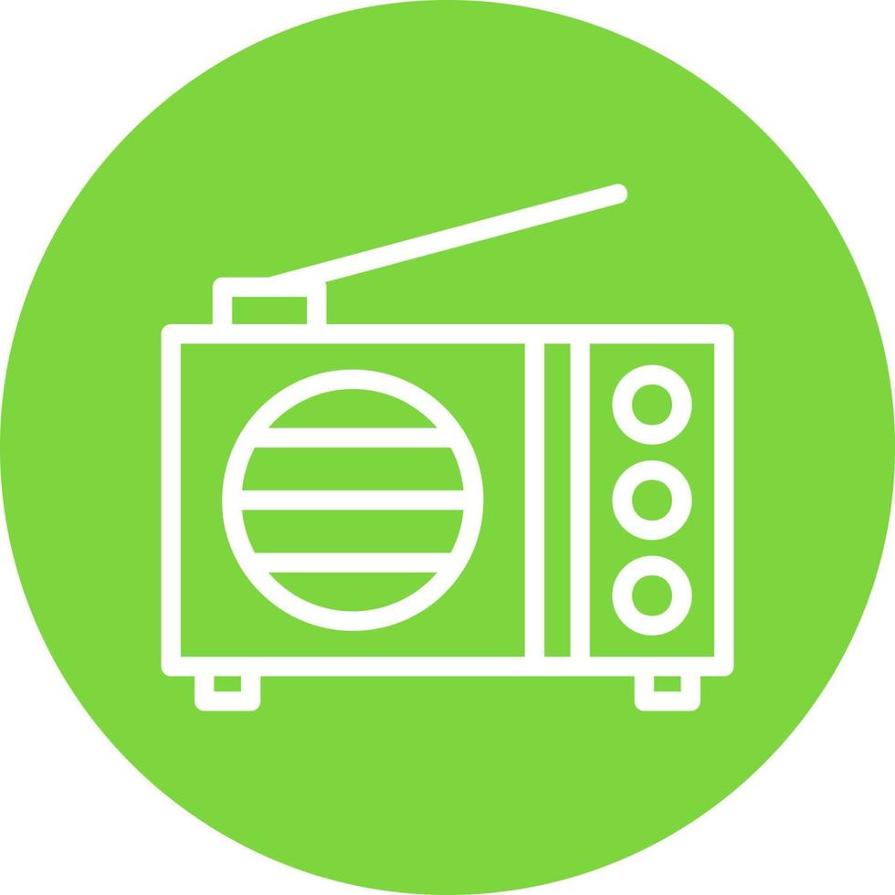 Radio Vector Icon Design