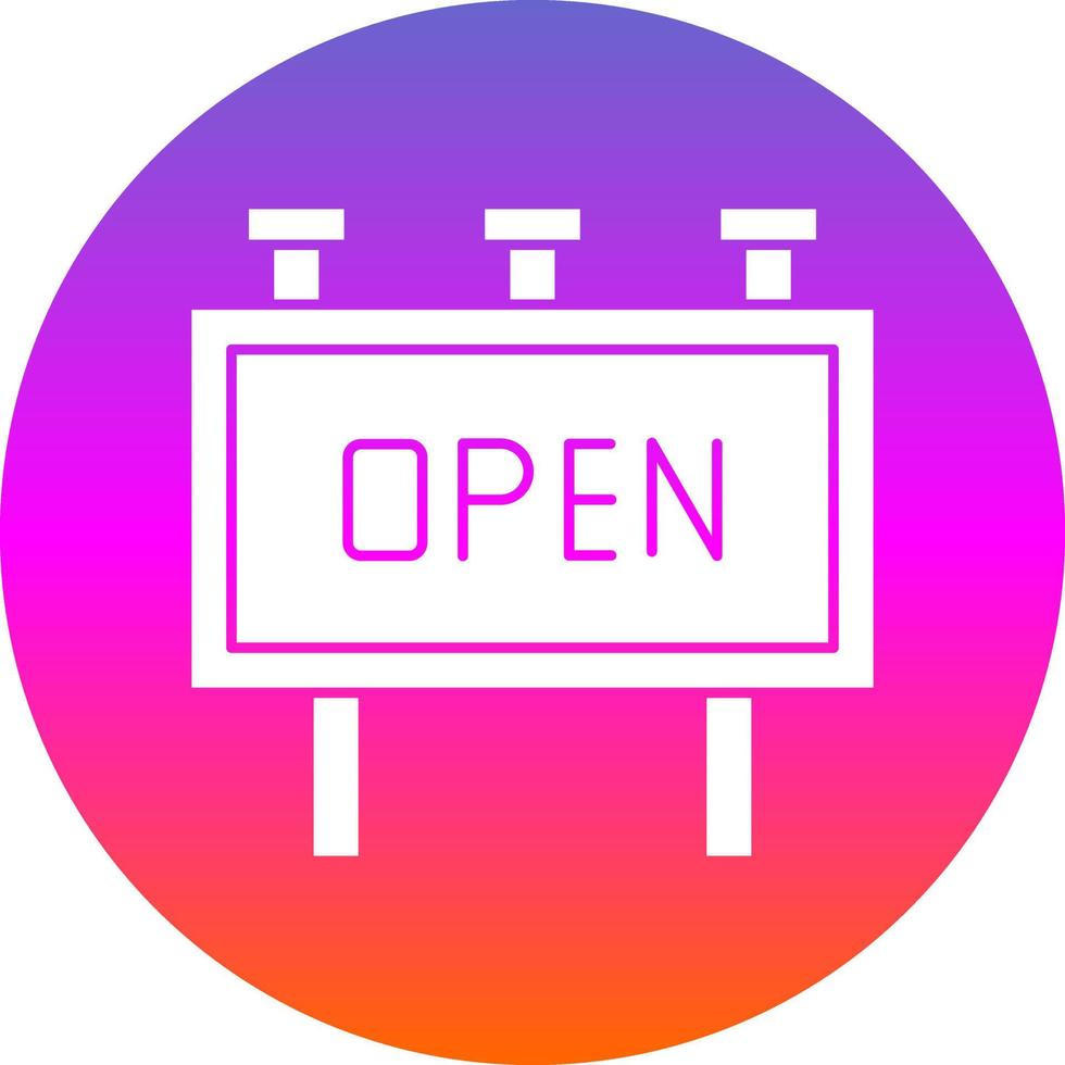 Open Vector Icon Design