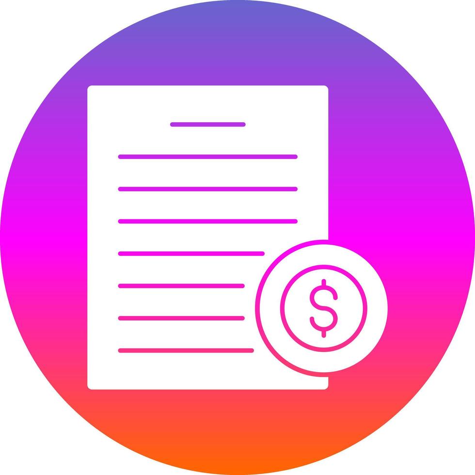 Paper Money Vector Icon Design