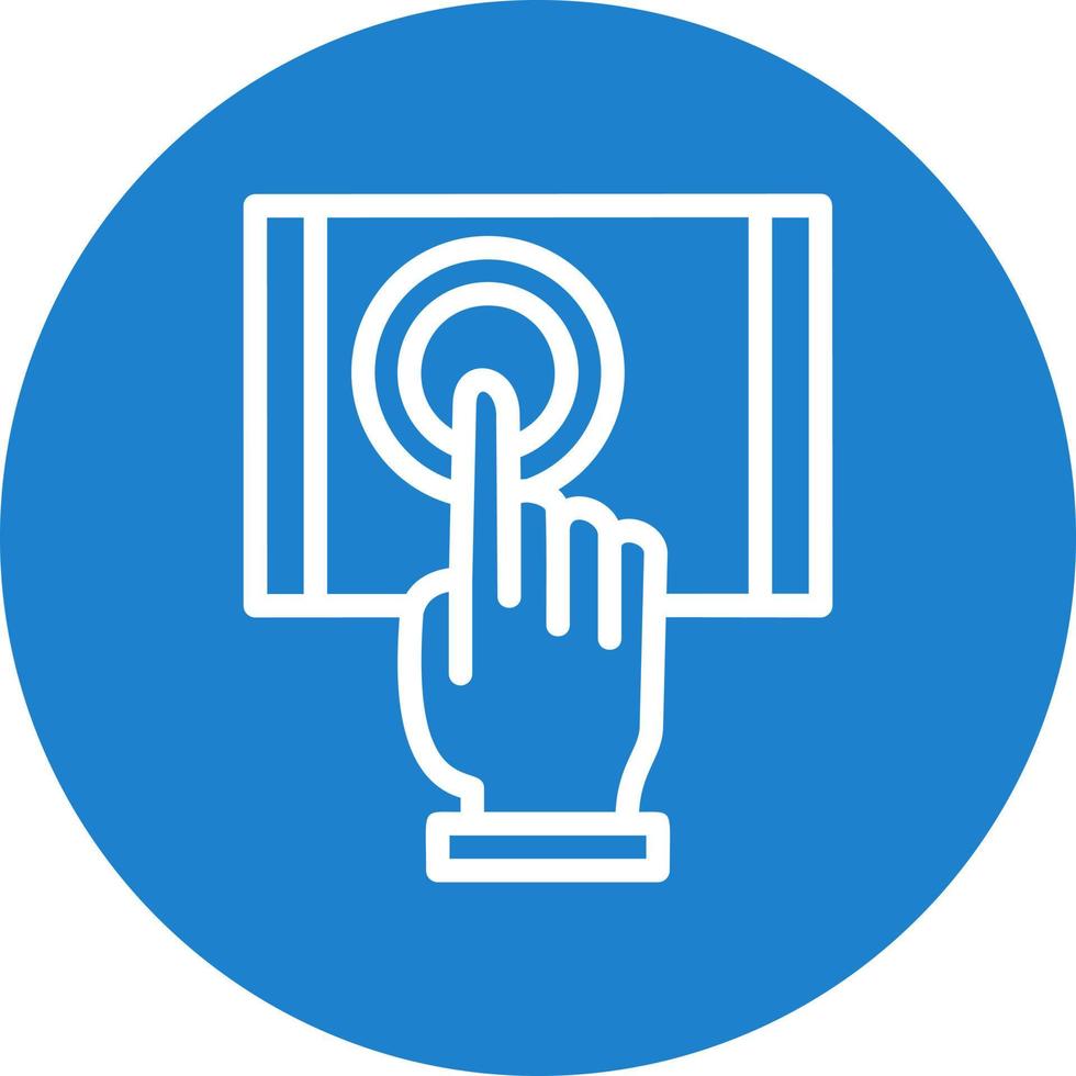 Touch Screen Vector Icon Design