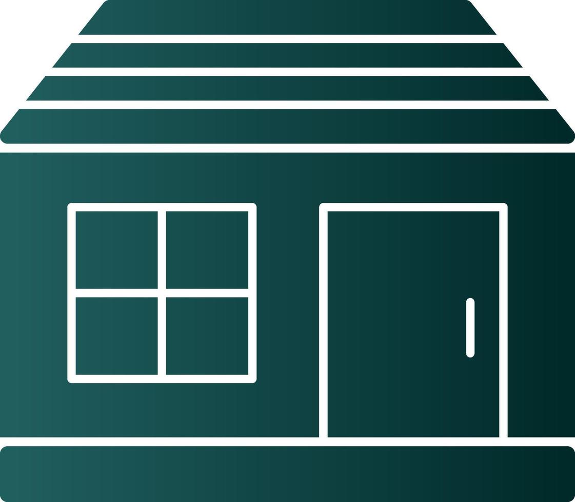 Shed Vector Icon Design